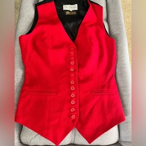 Earl Rutenberg vintage vest. Button down. See pictures for wear and sizing